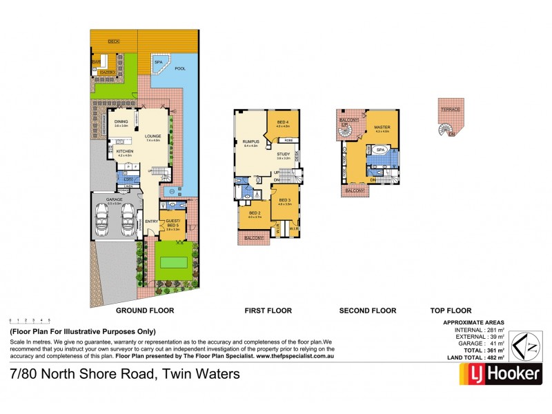 7/80 North Shore Road, Twin Waters QLD 4564 Floorplan
