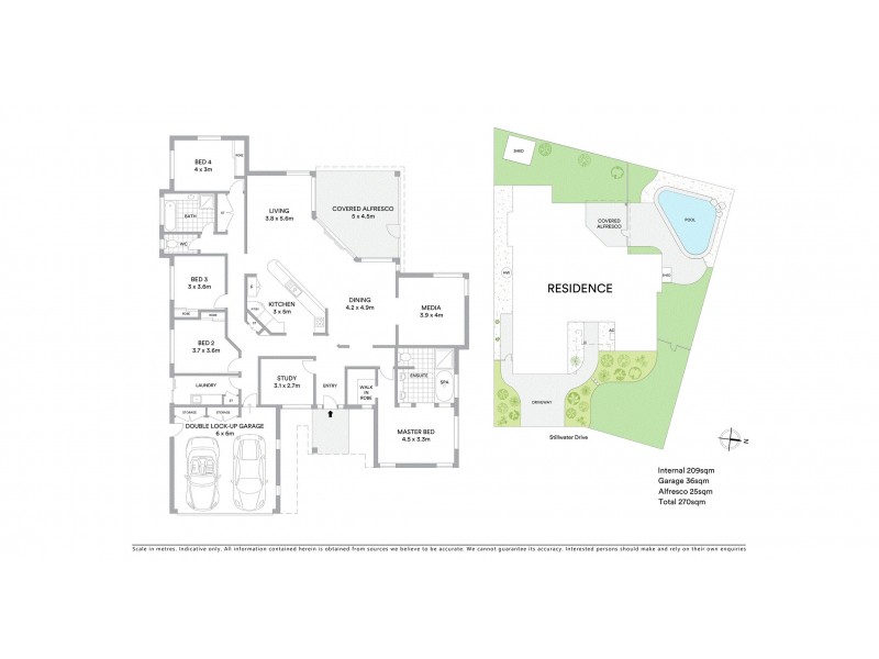 19 Stillwater Drive, Twin Waters QLD 4564 Floorplan
