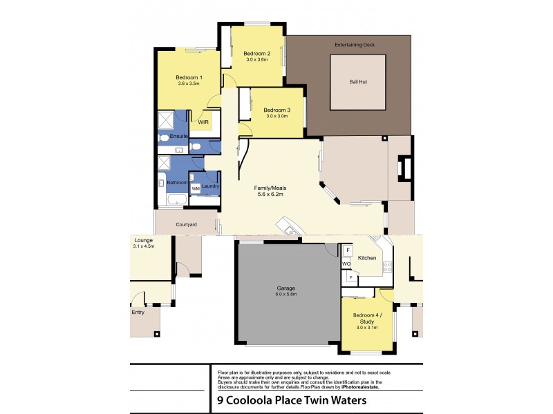 9 Cooloola Place, Twin Waters QLD 4564 Floorplan