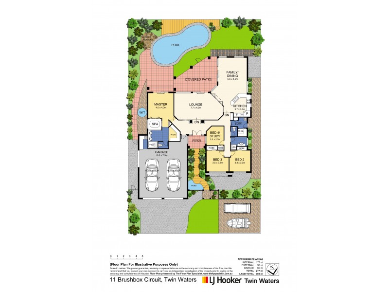 11 Brushbox Circuit, Twin Waters QLD 4564 Floorplan
