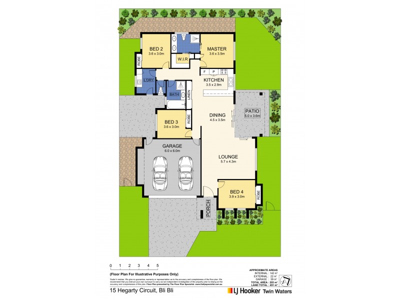 15 Hegarty Circuit, Bli Bli QLD 4560 Floorplan