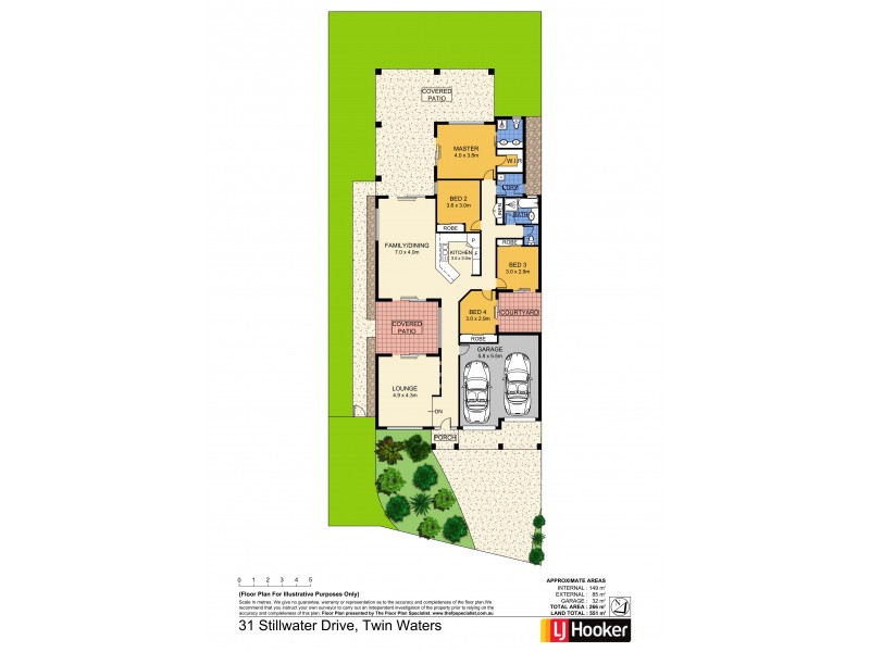 31 Stillwater Drive, Twin Waters QLD 4564 Floorplan