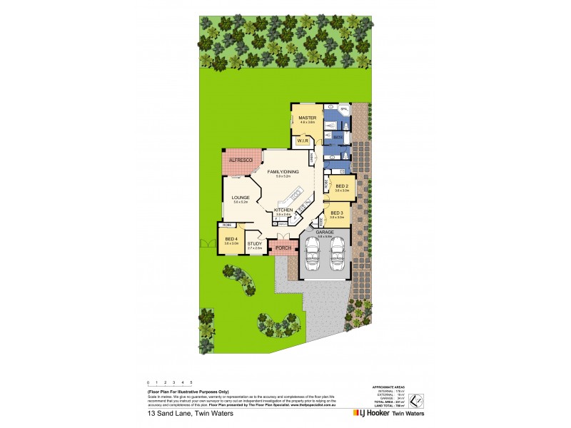 13 Sand Lane, Twin Waters QLD 4564 Floorplan