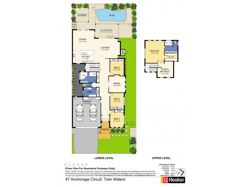 47 Anchorage Circuit, Twin Waters QLD 4564 Floorplan