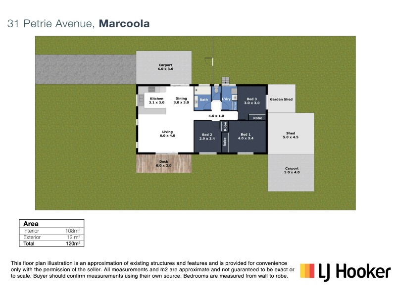 31 Petrie Avenue, Marcoola QLD 4564 Floorplan
