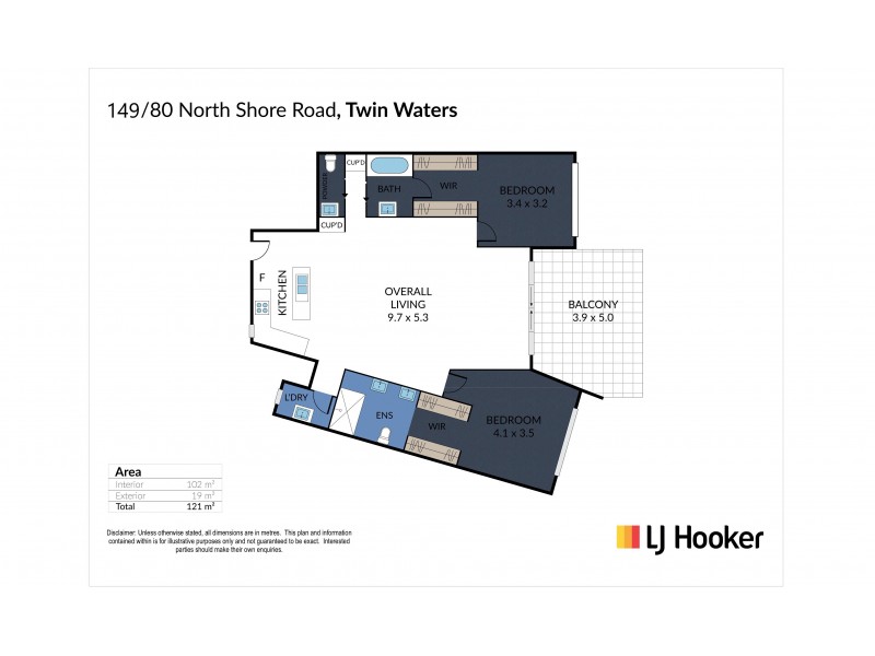 149/80 North Shore Road, Twin Waters QLD 4564 Floorplan