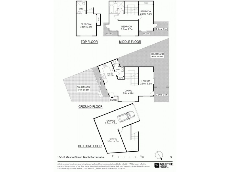 18/1-5 Mason Street, North Parramatta NSW 2151 Floorplan