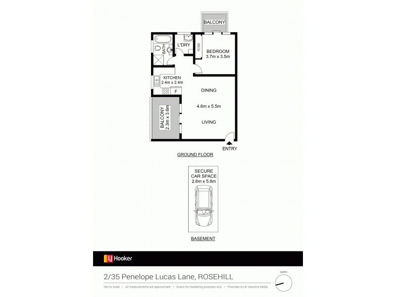 2/35-43 Penelope Lucas Lane, Rosehill NSW 2142 Floorplan
