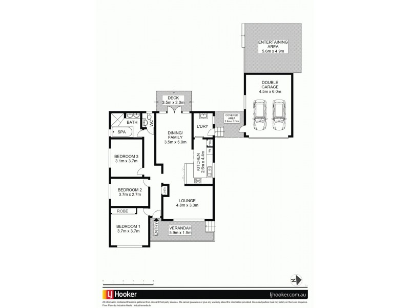 10 Bourne Street, Wentworthville NSW 2145 Floorplan