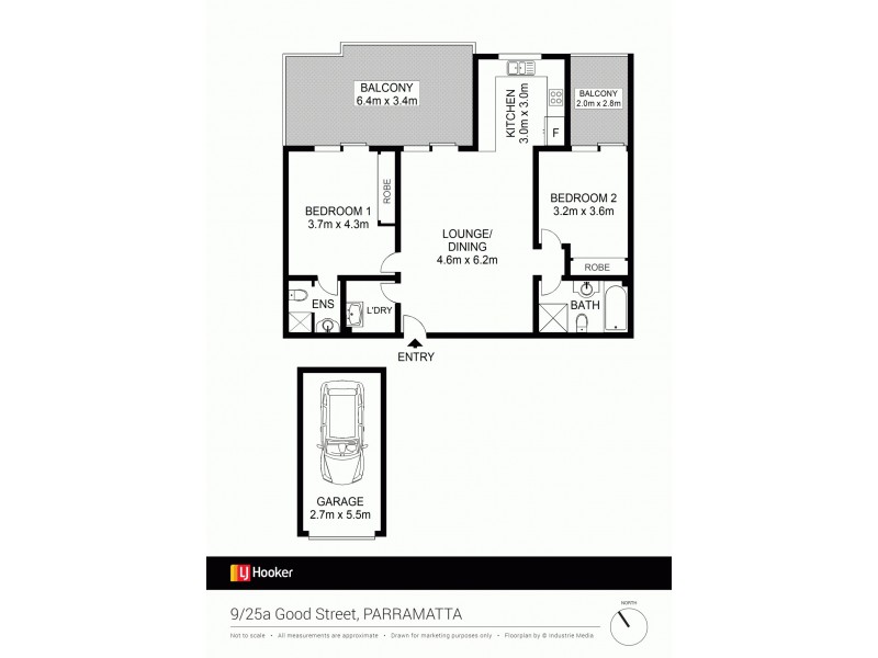 9/25A Good Street, Westmead NSW 2145 Floorplan