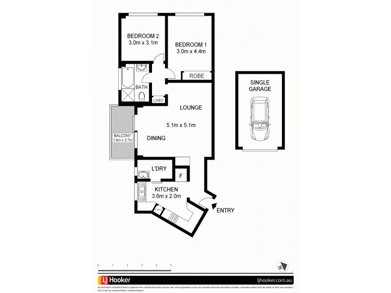 45/504 Church Street, North Parramatta NSW 2151 Floorplan