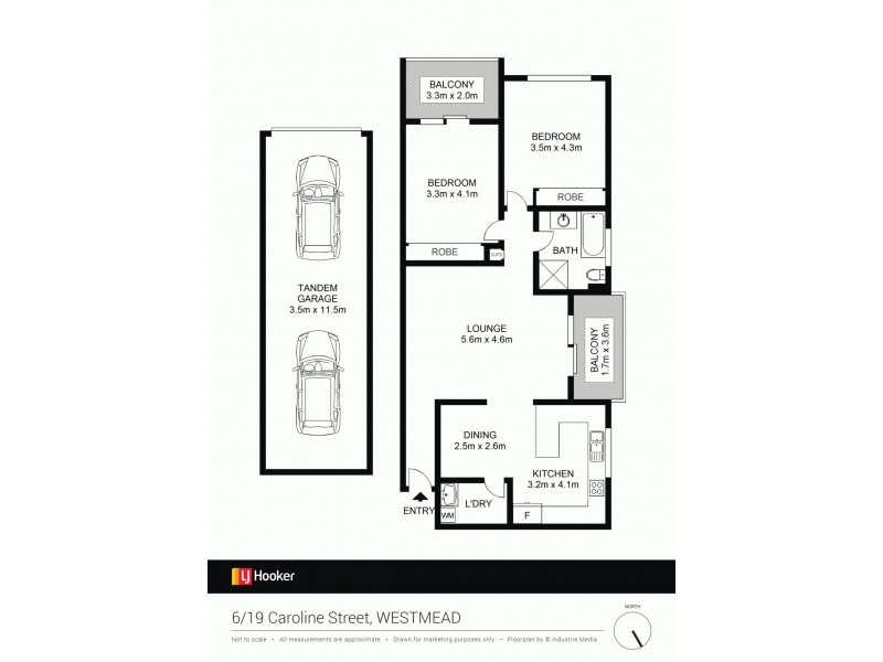 6/19 Caroline Street, Westmead NSW 2145 Floorplan
