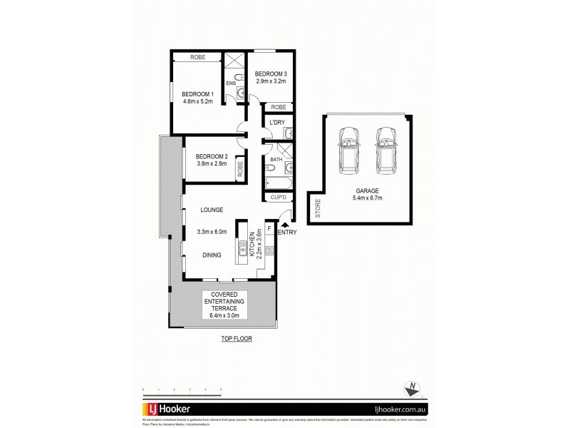 5/39-45 Lydbrook Street, Westmead NSW 2145 Floorplan