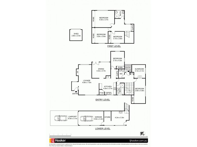 12 Livingstone Avenue, Baulkham Hills NSW 2153 Floorplan
