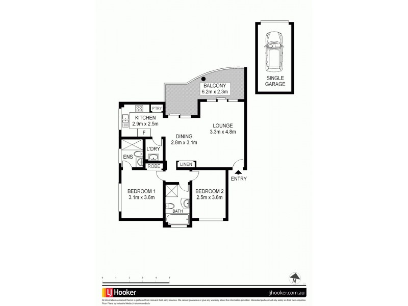 1/17-19 Station Street West, Parramatta NSW 2150 Floorplan