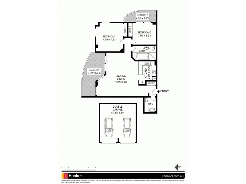 807/91A-101 Bridge Road, Westmead NSW 2145 Floorplan
