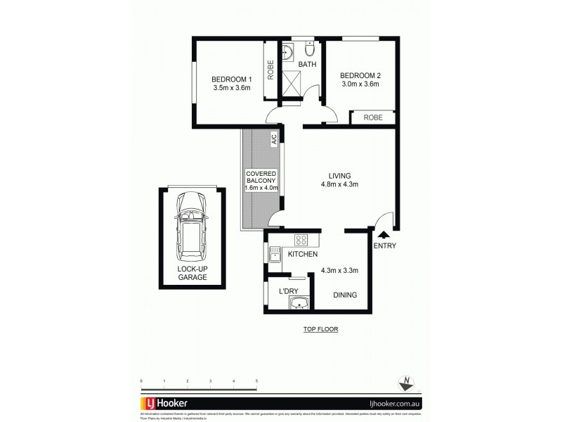 7/90-92 O’Connell Street, North Parramatta NSW 2151 Floorplan