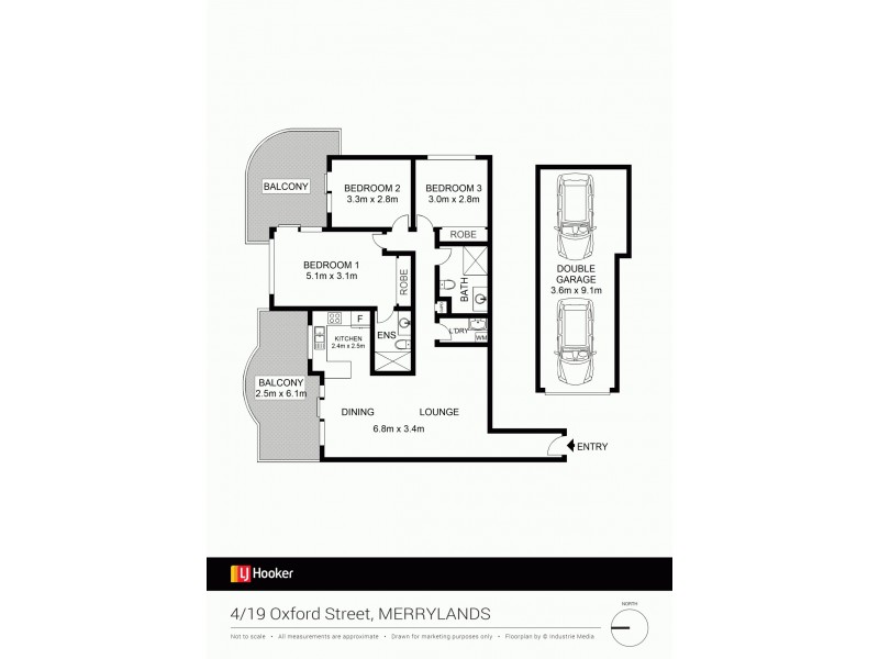 4/19-21 Oxford Street, Merrylands NSW 2160 Floorplan