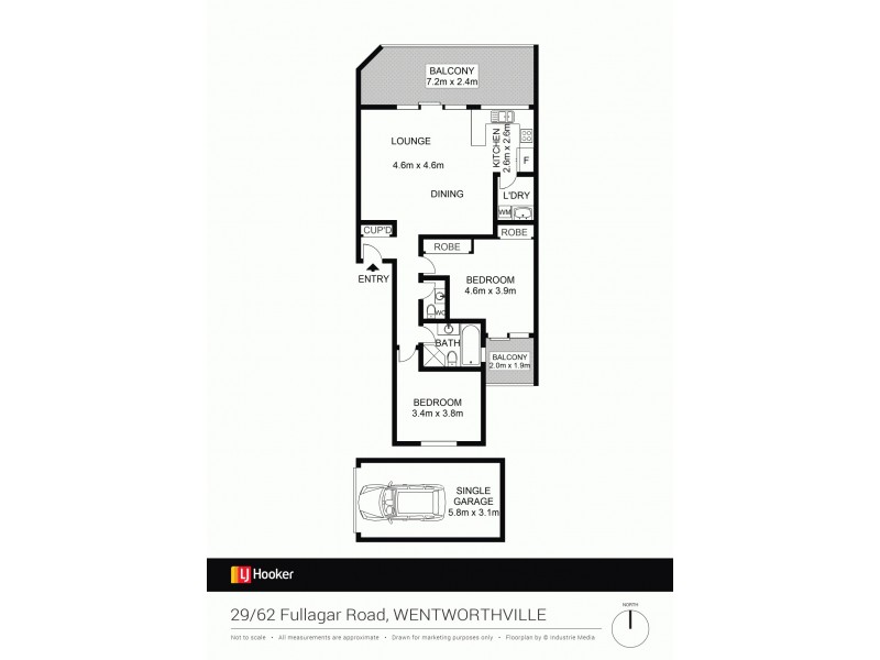 29/62 Fullagar Road, Wentworthville NSW 2145 Floorplan