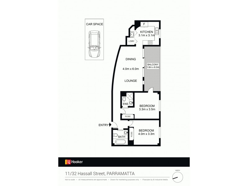 11/32 Hassall Street, Parramatta NSW 2150 Floorplan