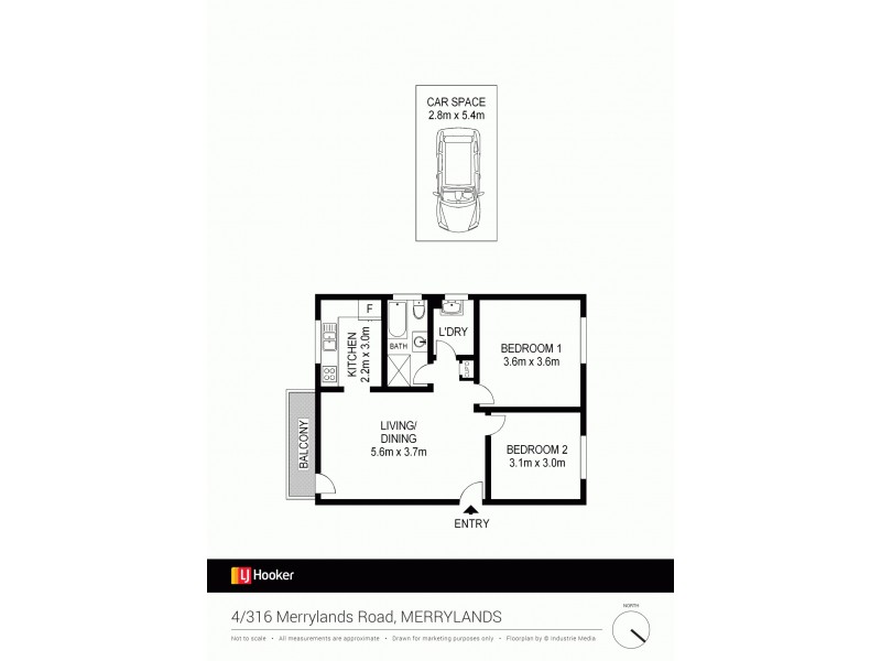 4/316 Merrylands Road, Merrylands NSW 2160 Floorplan