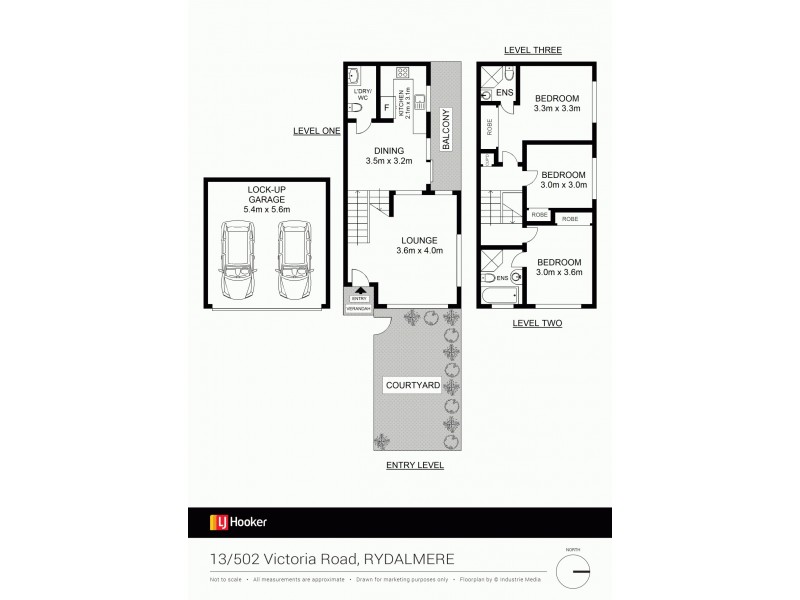 13/502-512 Victoria Road, Rydalmere NSW 2116 Floorplan