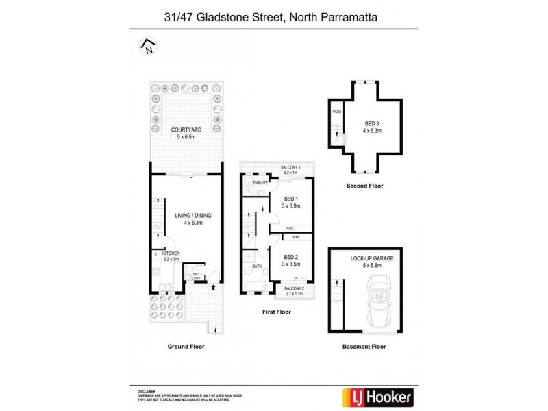 31/47-49 Gladstone Street Access Via Waugh Avenue, North Parramatta NSW 2151 Floorplan