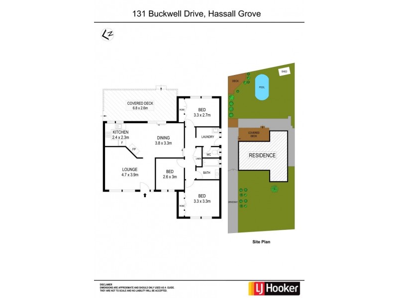 131 Buckwell Drive, Hassall Grove NSW 2761 Floorplan