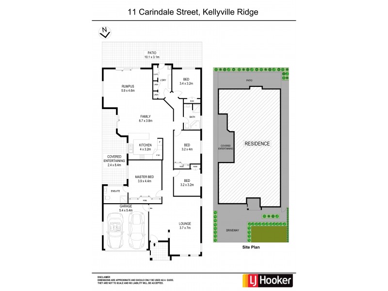 11 Carindale Street, Kellyville Ridge NSW 2155 Floorplan