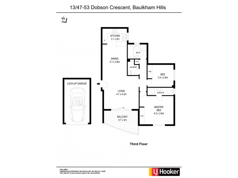 13/49 Dobson Crescent, Baulkham Hills NSW 2153 Floorplan