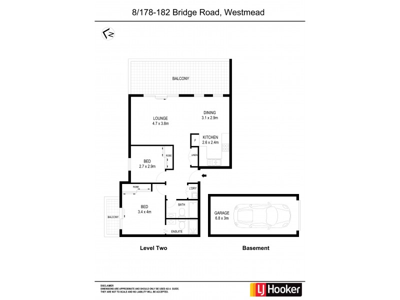 8/178-182 Bridge Road, Westmead NSW 2145 Floorplan