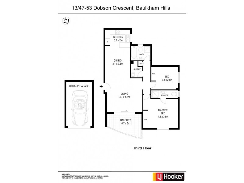 13/47-53 Dobson Crescent, Baulkham Hills NSW 2153 Floorplan