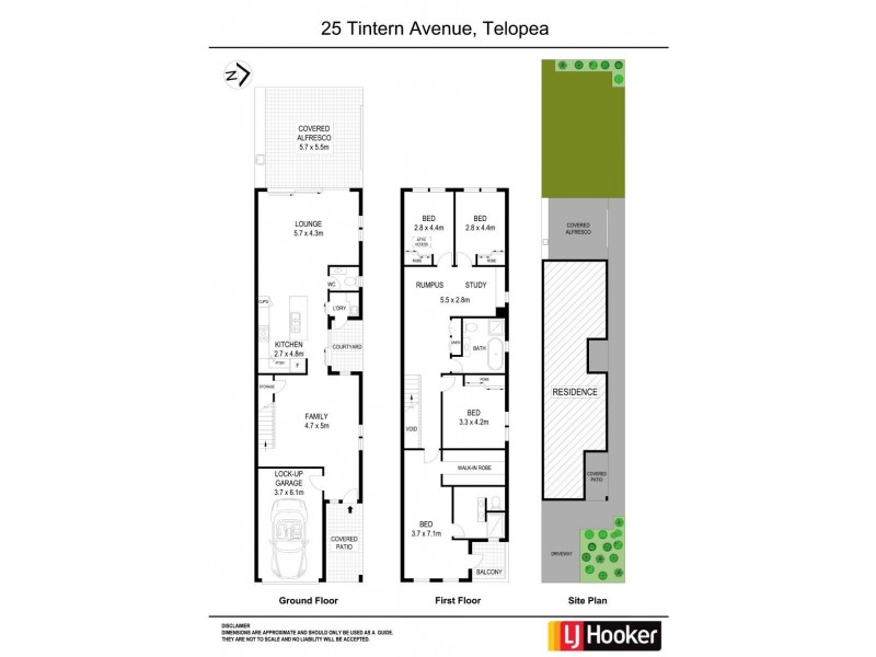25 & 25A Tintern Avenue, Telopea NSW 2117 Floorplan