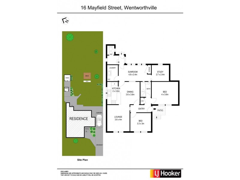 16 Mayfield Street, Wentworthville NSW 2145 Floorplan
