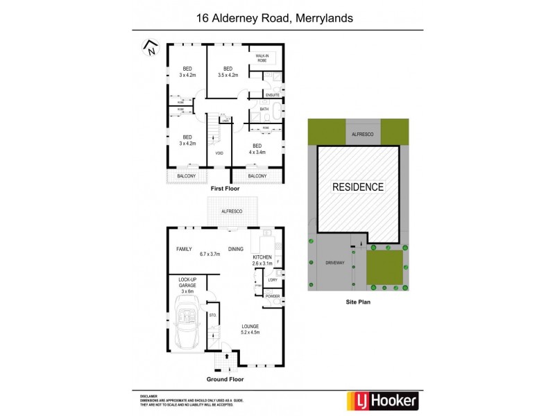 16 Alderney Road, Merrylands NSW 2160 Floorplan