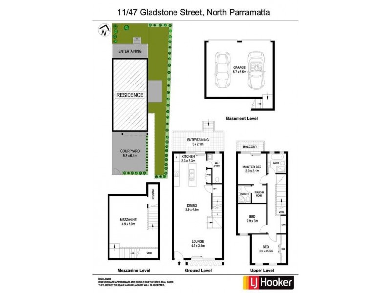 11/47 Gladstone Street, North Parramatta NSW 2151 Floorplan