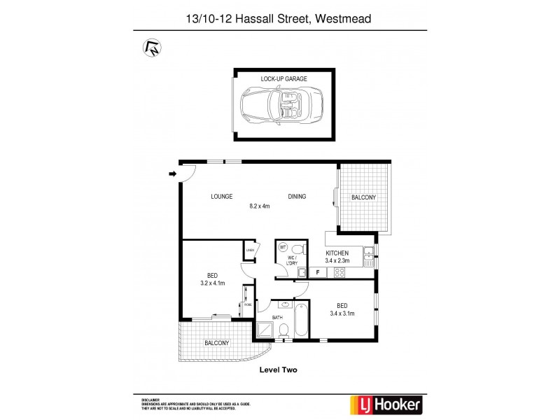 13/10-12 Hassall Street, Westmead NSW 2145 Floorplan
