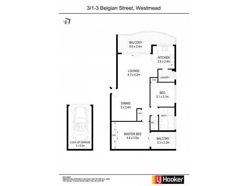 3/1-3 Belgian Street, Westmead NSW 2145 Floorplan
