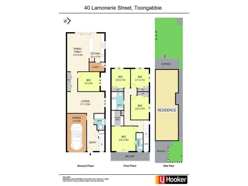 40 Lamonerie Street, Toongabbie NSW 2146 Floorplan
