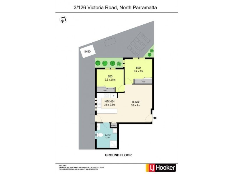 3/126 Victoria Road, North Parramatta NSW 2151 Floorplan