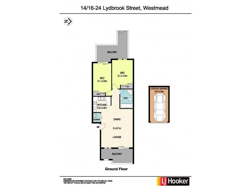 14/16-24 Lydbrook Street, Westmead NSW 2145 Floorplan