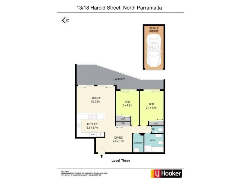 13/18 Harold Street, Parramatta NSW 2150 Floorplan