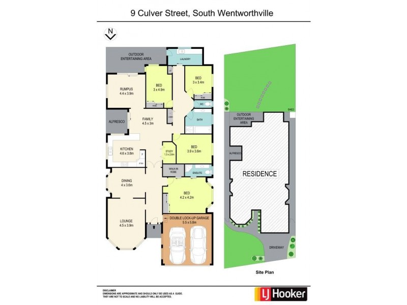 9 Culver Street, South Wentworthville NSW 2145 Floorplan