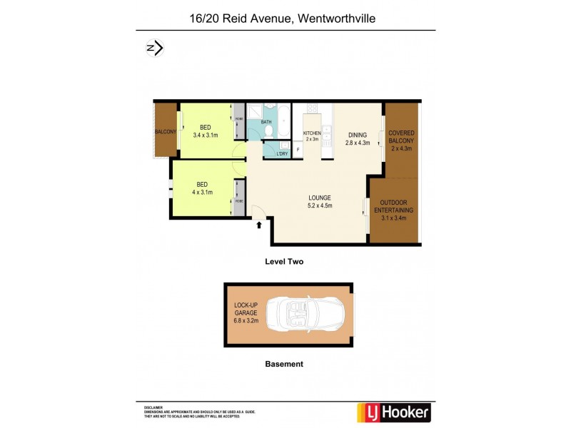 16/20-22 Reid Avenue, Westmead NSW 2145 Floorplan
