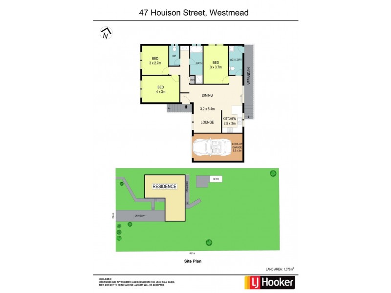 47 Houison Street, Westmead NSW 2145 Floorplan