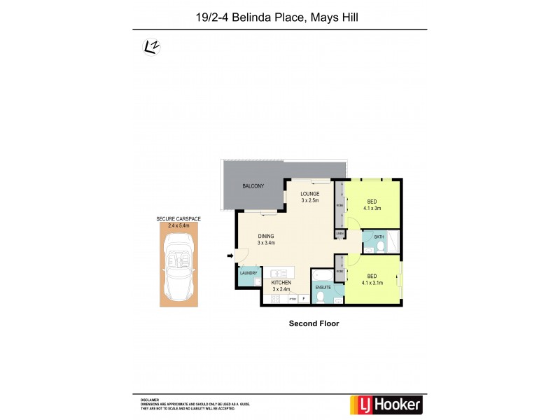 19/2-4 Belinda Place, Mays Hill NSW 2145 Floorplan