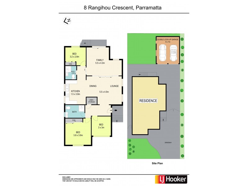 8 Rangihou Crescent, Parramatta NSW 2150 Floorplan