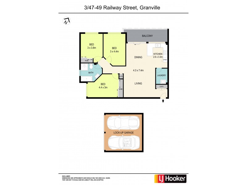 3/47-49 Railway Street, Granville NSW 2142 Floorplan