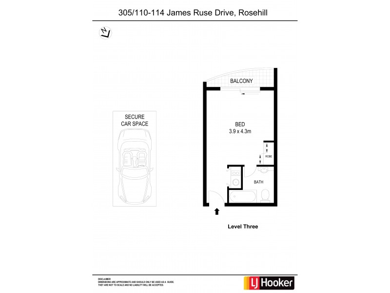 305/110-114 James Ruse Drive, Rosehill NSW 2142 Floorplan