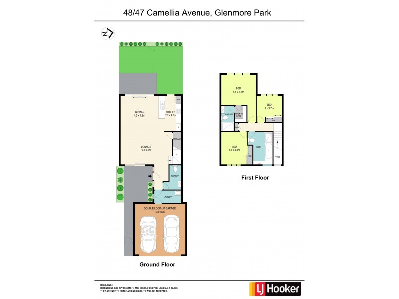 48/47 Camellia Avenue, Glenmore Park NSW 2745 Floorplan